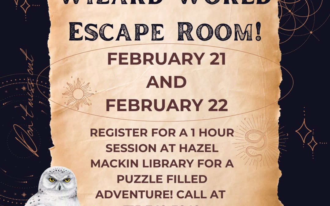 Escape Room at the Library!